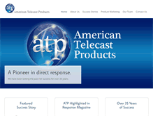 Tablet Screenshot of americantelecast.com